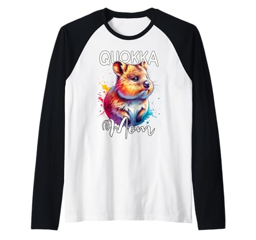 Quokka Mom Quokka Mama Raglan von Quokka Mama Für Damen