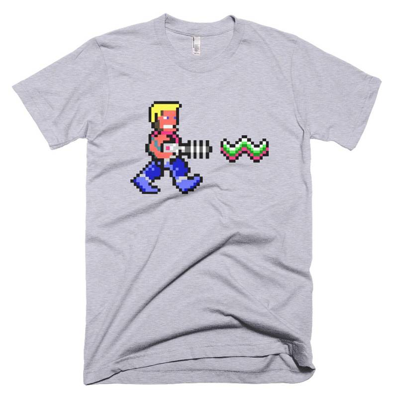 Duke Nukem - Grau Meliert T-Shirt Kostenloser Versand Duke Nukem - Grau Meliert T-Shirt Kostenloser Versand von QuotestoLiveBy