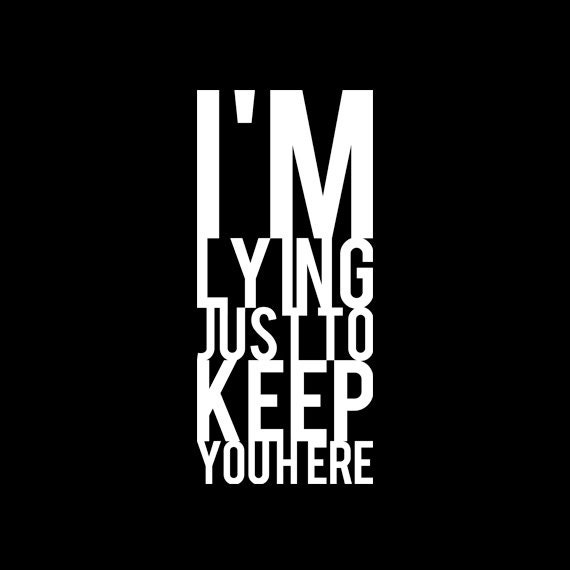 Ich Lüge Nur Damit Sie Hier - Farbiges Tshirt-Optionen Ich Lüge Nur Damit Sie Hier - Farbiges Tshirt-Optionen von QuotestoLiveBy
