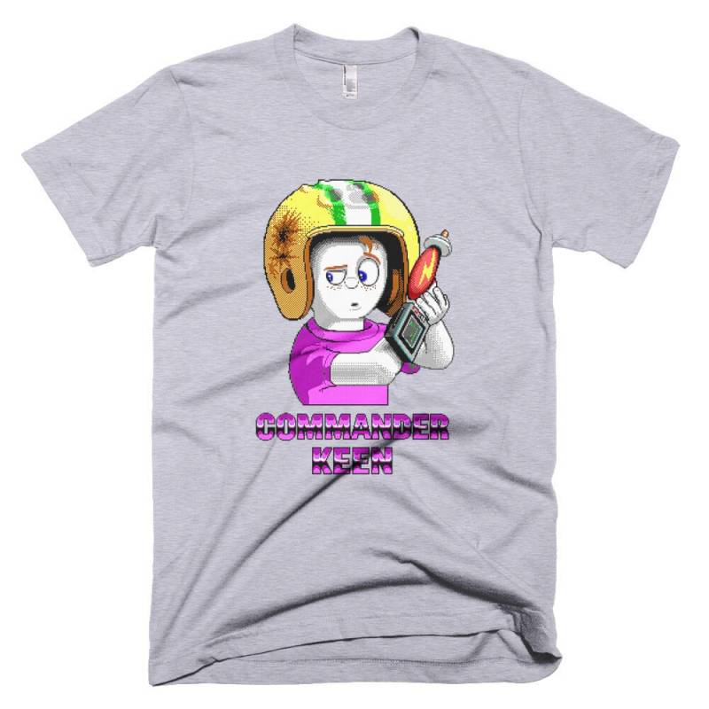 Kommandant Keen - Heather Grey Tshirt Kostenloser Versand von QuotestoLiveBy