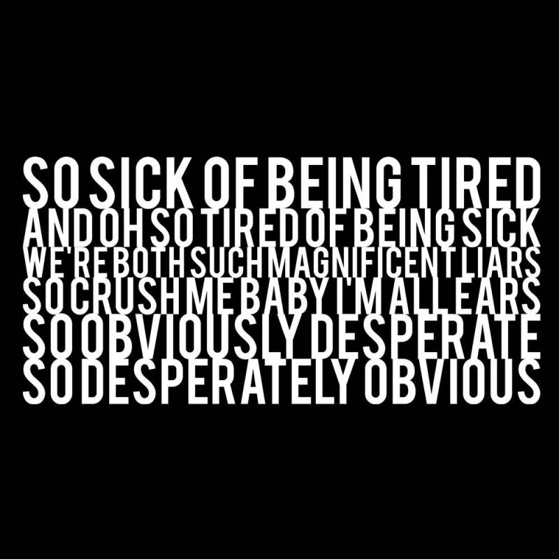 So Sick Of Being Tired & Oh So - Tshirt Versandkostenfrei So Sick Of Being Tired & Oh So - Tshirt Versandkostenfrei von QuotestoLiveBy