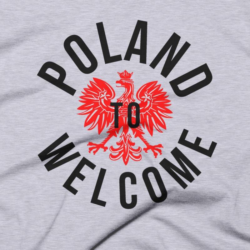 Willkommen in Polen - Heather Grey T-Shirt Kostenlos Versand Willkommen in Polen - Heather Grey T-Shirt Kostenlos Versand von QuotestoLiveBy