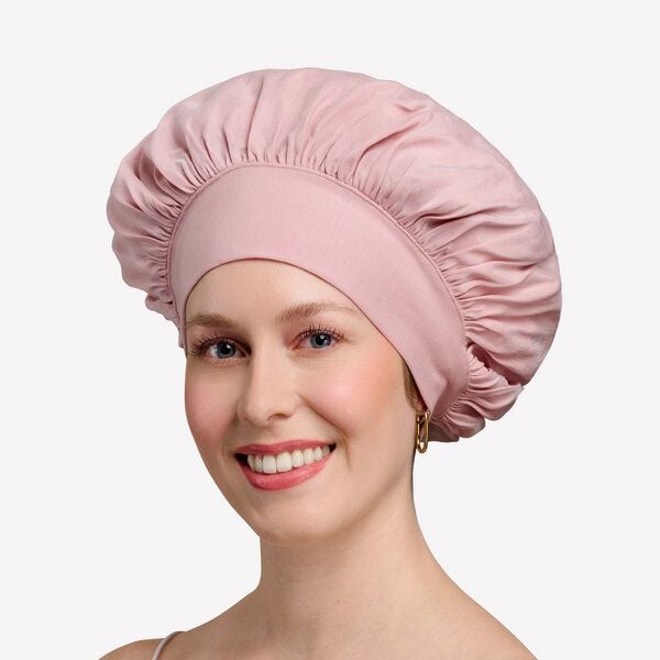 Qupro Schlafhaube Bonnet vegane Seide Cupro Qupro Schlafhaube Bonnet vegane Seide Cupro von Qupro