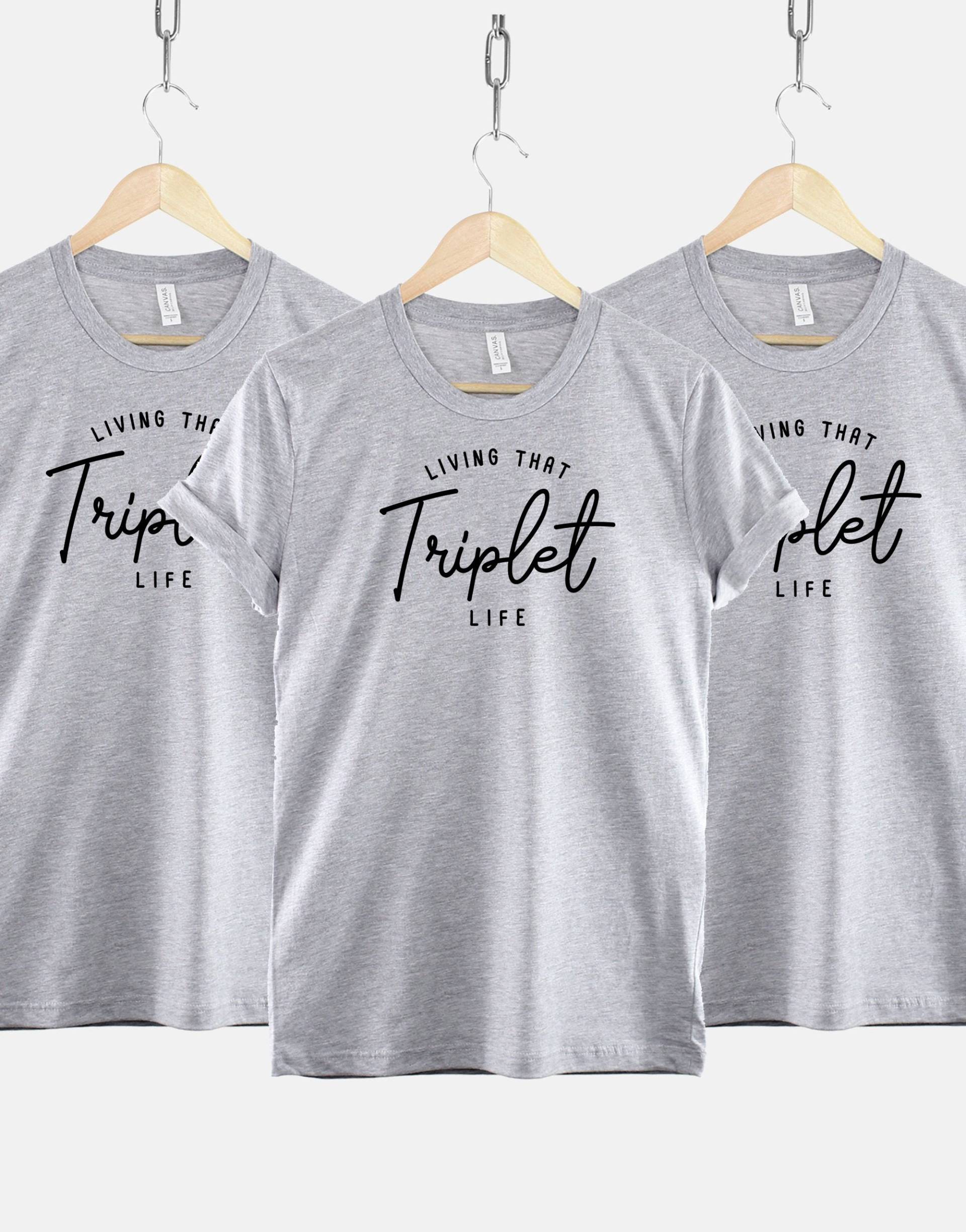 Ausgehen, Triplet Leben Tshirt - Squad Geburtstag T Shirts von QuriousShop