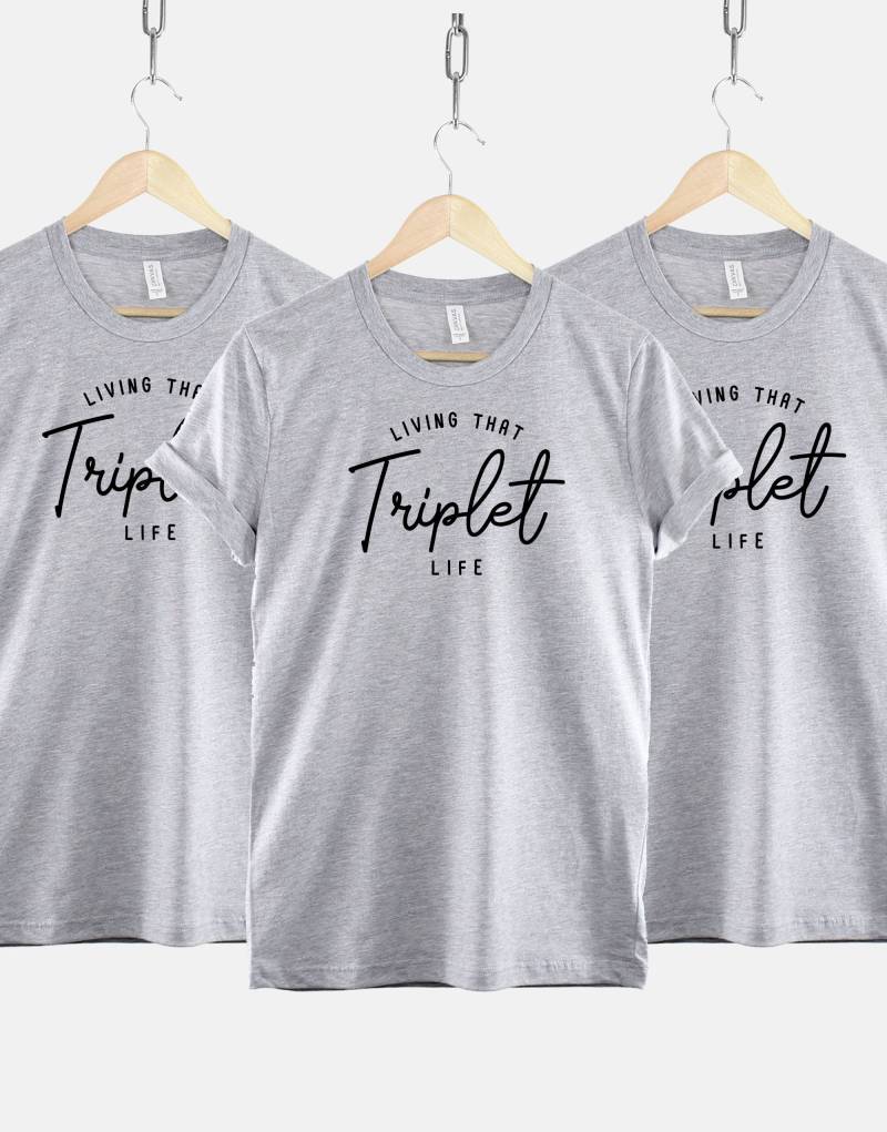Ausgehen, Triplet Leben Tshirt - Squad Geburtstag T Shirts von QuriousShop