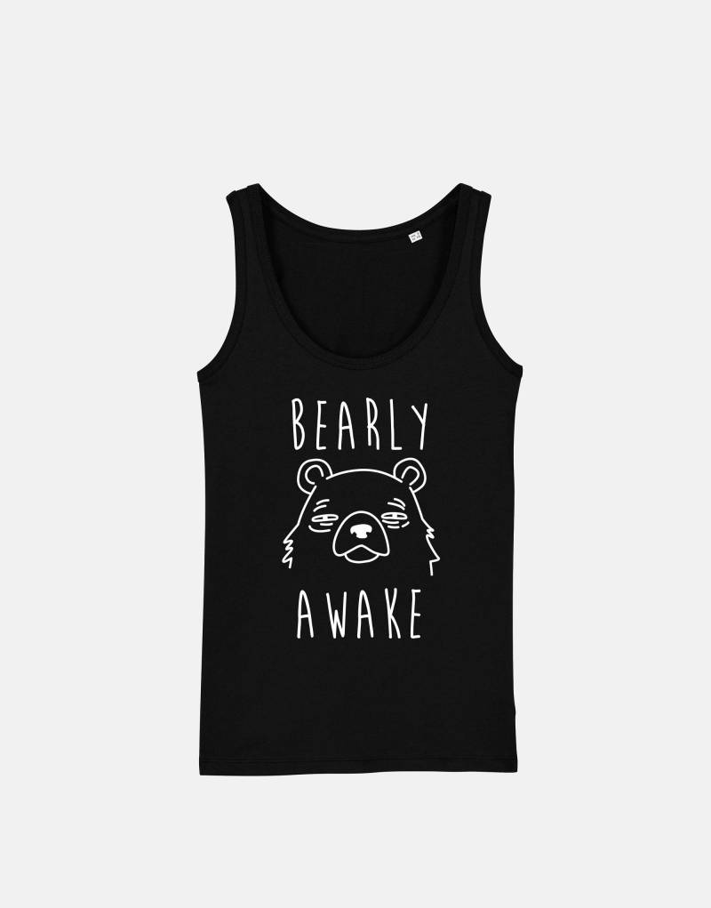 Bearly Awake Weste - Tier Wortspiel Tank Top Dauerhaft Müde Schlafen Schlaf von QuriousShop