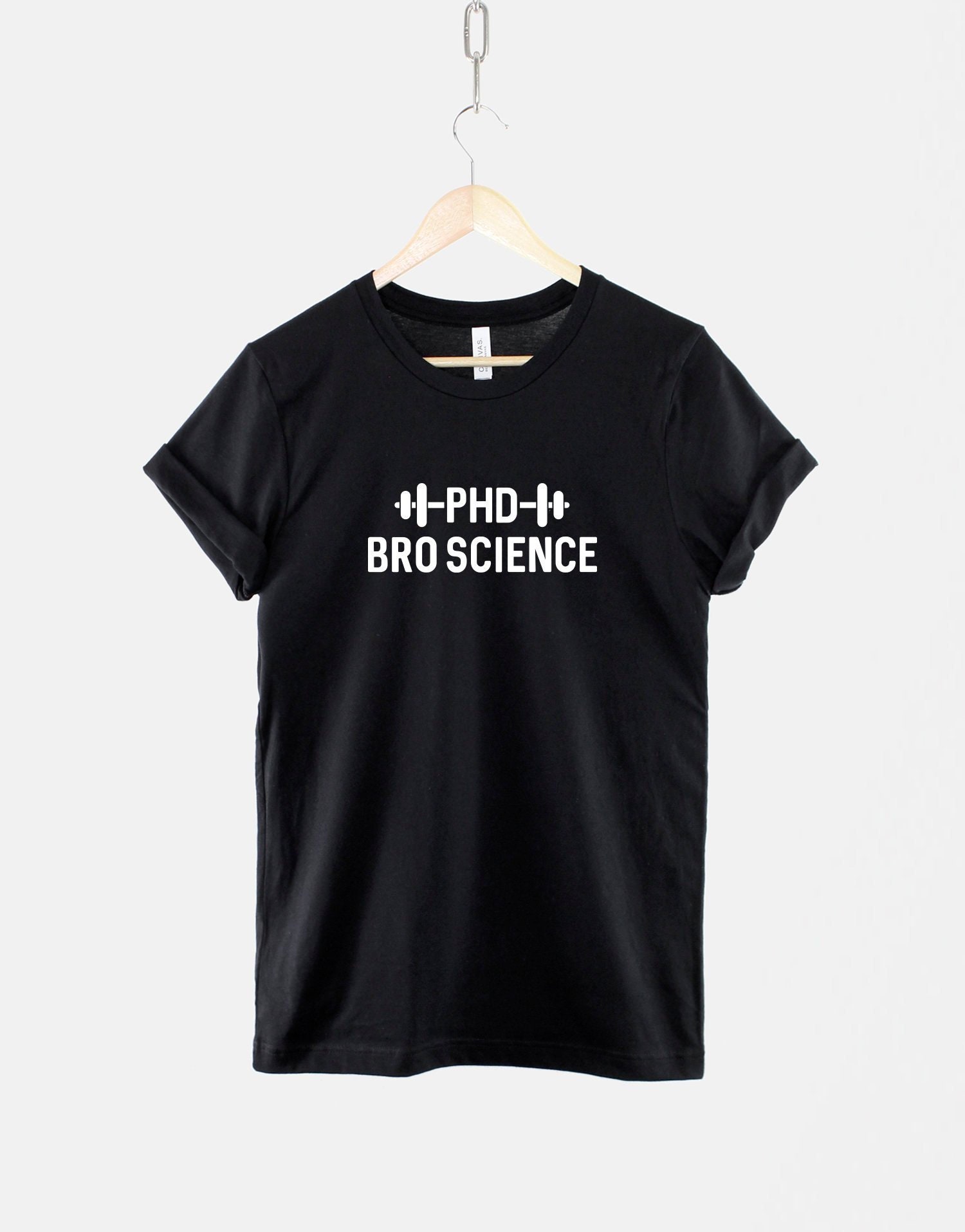 Bro Science Baumwolle T-Shirt, Casual Gym Style | Unisex Xs-6Xl von QuriousShop