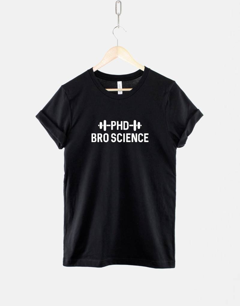 Bro Science Baumwolle T-Shirt, Casual Gym Style | Unisex Xs-6Xl von QuriousShop