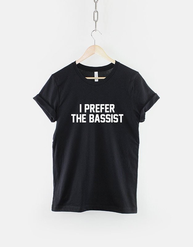 Ich Bevorzuge Das Bassis Band-Gitarren-T-Shirt von QuriousShop