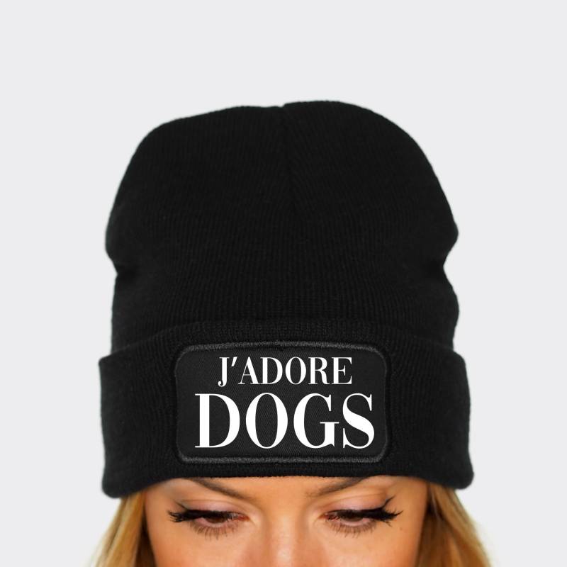 J'adore Dogs Beanie Wintermütze Aus Soft-Touch-Acryl von QuriousShop