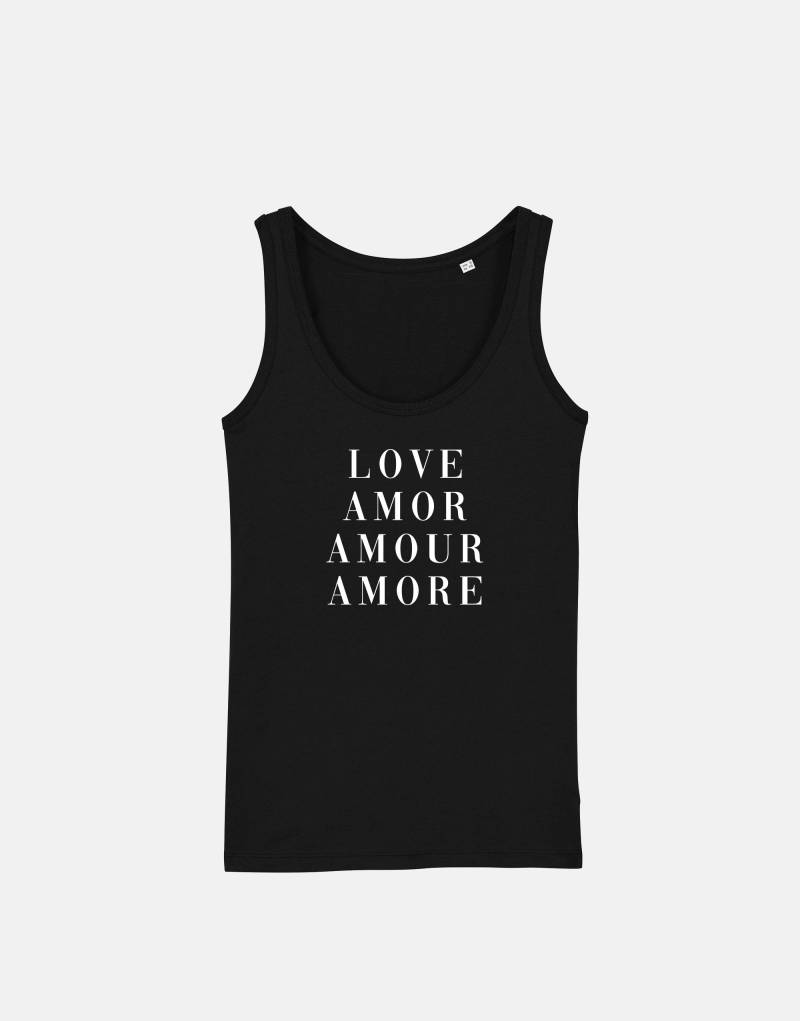 Love Amor Amour Amore Weste - Selbstliebe Damen Tank Top von QuriousShop