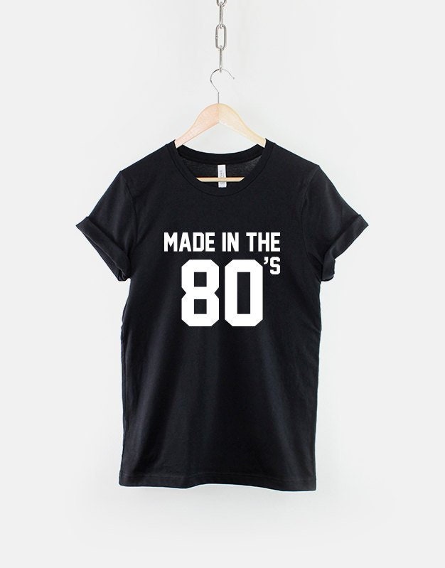 Made in The 80S T-Shirt Retro Achtziger Baby T-Shirt von QuriousShop