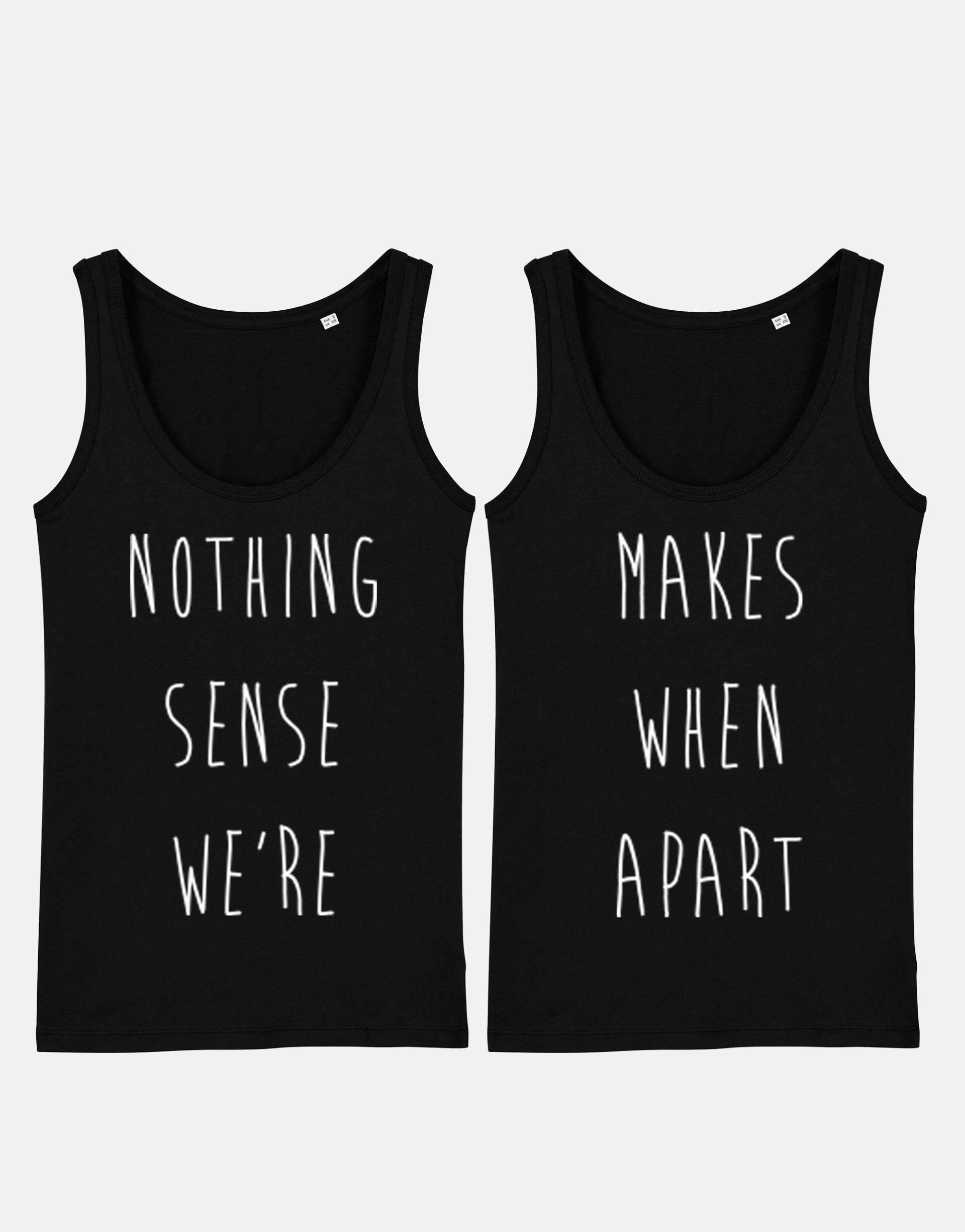 Passend Dazu Best Friend Tank Tops - Pfeil Design Twin Set von QuriousShop