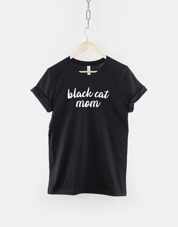 Personalisiertes Katzen T-Shirt Ringgesponnene Baumwolle, Weiches Tragegefühl Personalisiertes Katzen T-Shirt Ringgesponnene Baumwolle, Weiches Tragegefühl von QuriousShop