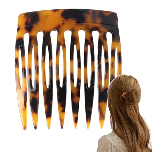 Qutalmi Haarkamm für Dutts,Acryl-Haarkamm, Dekorativer Haarnadelkamm für Frauen, Elegante Haarkämme, tragbare Haaraccessoires für französische Hochsteckfrisuren, Dutts Qutalmi Haarkamm für Dutts,Acryl-Haarkamm, Dekorativer Haarnadelkamm für Frauen, Elegante Haarkämme, tragbare Haaraccessoires für französische Hochsteckfrisuren, Dutts von Qutalmi