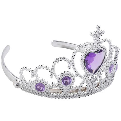 Quystetes Haarreif für Damen, Hochzeit, Kunststrass, Krone, silberfarben Quystetes Haarreif für Damen, Hochzeit, Kunststrass, Krone, silberfarben von Quystetes