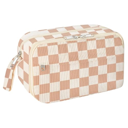 Quystetes Niedliche Ästhetische Federmappe für Mädchen, Corduroy Reißverschlusstasche, Großes Fach für Stifte C Quystetes Niedliche Ästhetische Federmappe für Mädchen, Corduroy Reißverschlusstasche, Großes Fach für Stifte C von Quystetes