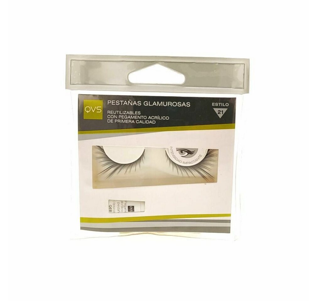 Qvs Einzelwimpern Falsche Wimpern Glamour Estilo21 von Qvs