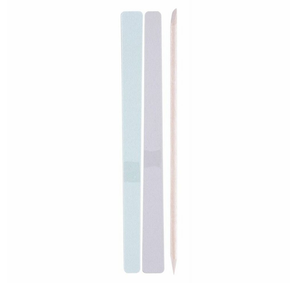 Qvs Polierfeile Nagelfeilen Nagelhaut Sticks Maniküre Pediküre 145mm Double Sided, Packung von Qvs