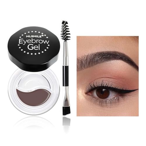 Qwesure Xixi Bicolor Creme für Augenbrauen Natürliche Augenbrauencreme Wasserfest Lang anhaltende Farbe Eyeliner Lidschattencreme(4) von Qwesure Xixi