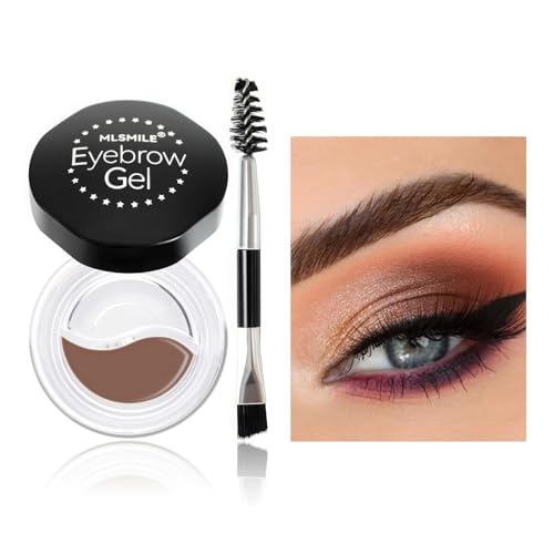 Qwesure Xixi Bicolor Creme für Augenbrauen Natürliche Augenbrauencreme Wasserfest Lang anhaltende Farbe Eyeliner Lidschattencreme(5) von Qwesure Xixi