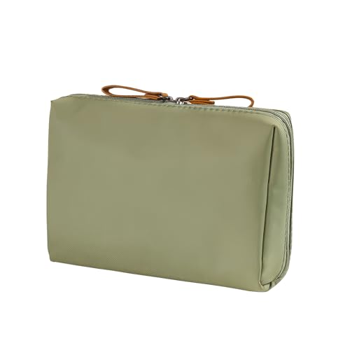 Qwesure Xixi Damen Tragbare Nylon Kosmetiktasche Kleiner Wasserdichter Kosmetik Veranstalter Handgehaltener Waschbeutel von Qwesure Xixi