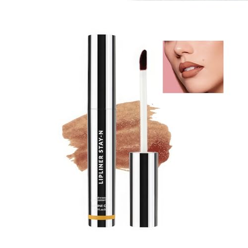 Qwesure Xixi Klebender Flüssiger Lippenstift - Wasserfester, Abziehbarer, Reißender, Flüssiger Lippenstift, Nicht Verschmierender Lip Liner, Tattoo Farbe Lip Gloss von Qwesure Xixi