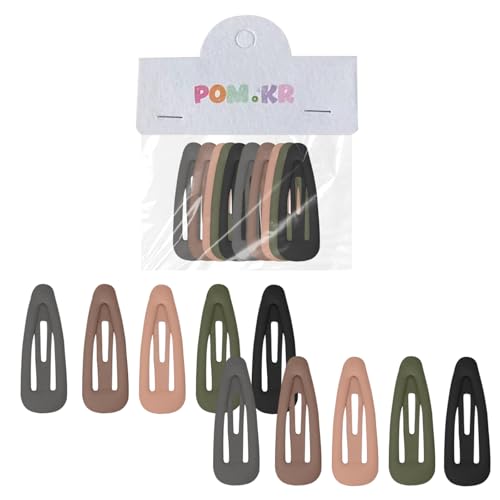 Qwrqwr Haarspangen für Baby Mädchen Kinder Bunte Mini Haarclips für Feines Haar Mehrfarbig Stylisc (Colored matte) von Qwrqwr