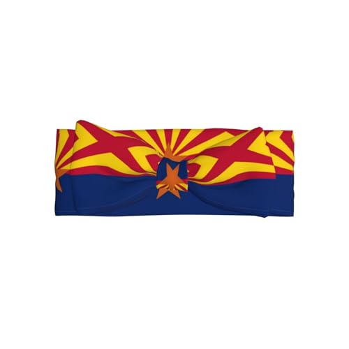 Arizona-Flagge, Allover-bedrucktes Baby-Schleifen-Stirnband passt zu jedem Outfit für Babys, Kleinkinder und Kinder Arizona-Flagge, Allover-bedrucktes Baby-Schleifen-Stirnband passt zu jedem Outfit für Babys, Kleinkinder und Kinder von Qwvbn