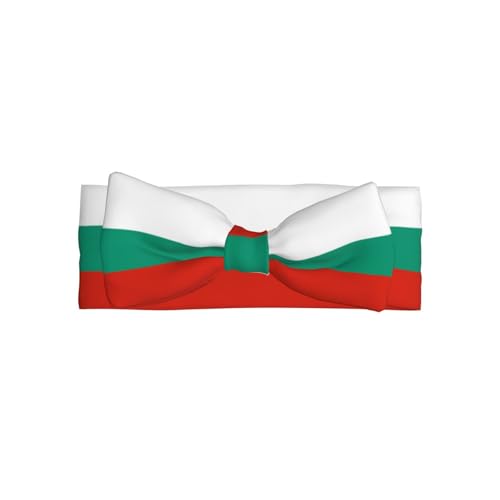 Bulgarische Flagge, Allover-bedrucktes Baby-Schleifen-Stirnband passt zu jedem Outfit für Babys, Kleinkinder und Kinder Bulgarische Flagge, Allover-bedrucktes Baby-Schleifen-Stirnband passt zu jedem Outfit für Babys, Kleinkinder und Kinder von Qwvbn
