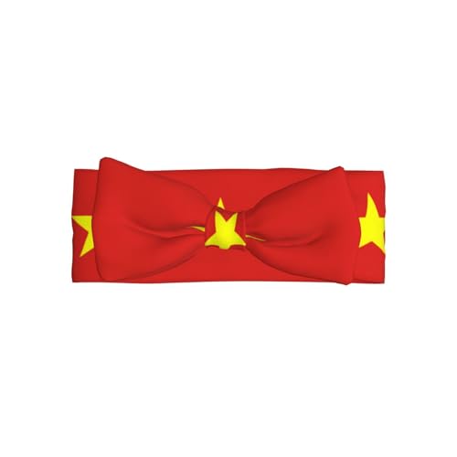 Das Haarband mit vietnamesischer Flagge ist komplett bedruckt und passt zu jedem Outfit für Babys, Kleinkinder und Kinder Das Haarband mit vietnamesischer Flagge ist komplett bedruckt und passt zu jedem Outfit für Babys, Kleinkinder und Kinder von Qwvbn