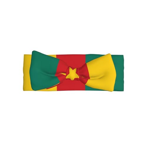 Die Flagge von Kamerun ist komplett bedruckt mit Babyschleife passt zu jedem Outfit für Babys, Kleinkinder und Kinder Die Flagge von Kamerun ist komplett bedruckt mit Babyschleife passt zu jedem Outfit für Babys, Kleinkinder und Kinder von Qwvbn