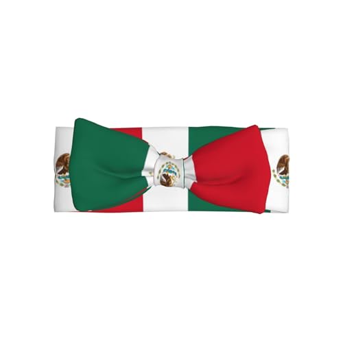Die Flagge von Mexiko ist komplett bedruckt mit Babyschleife passt zu jedem Outfit für Babys, Kleinkinder und Kinder Die Flagge von Mexiko ist komplett bedruckt mit Babyschleife passt zu jedem Outfit für Babys, Kleinkinder und Kinder von Qwvbn