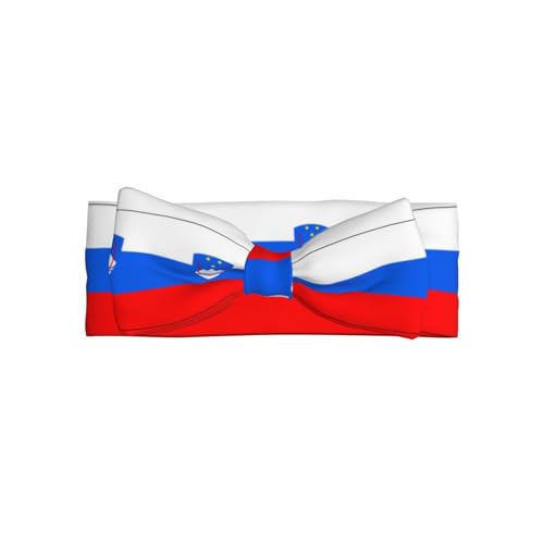 Die Flagge von Slowenien ist komplett bedruckt mit Babyschleife passt zu jedem Outfit für Babys, Kleinkinder und Kinder Die Flagge von Slowenien ist komplett bedruckt mit Babyschleife passt zu jedem Outfit für Babys, Kleinkinder und Kinder von Qwvbn