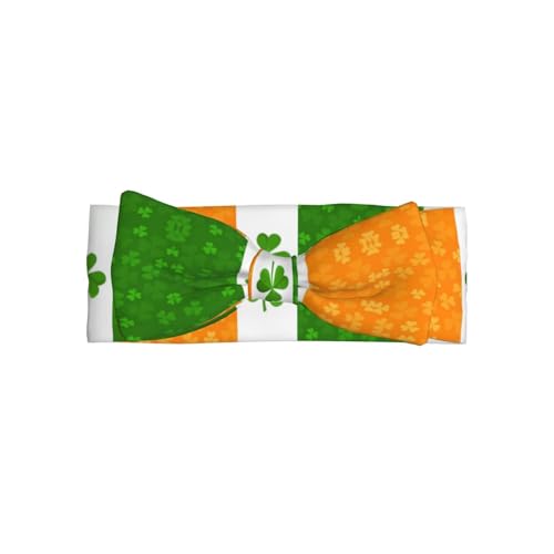 Irische Flagge, Allover-bedrucktes Babyschleifen-Stirnband passt zu jedem Outfit für Babys, Kleinkinder und Kinder Irische Flagge, Allover-bedrucktes Babyschleifen-Stirnband passt zu jedem Outfit für Babys, Kleinkinder und Kinder von Qwvbn