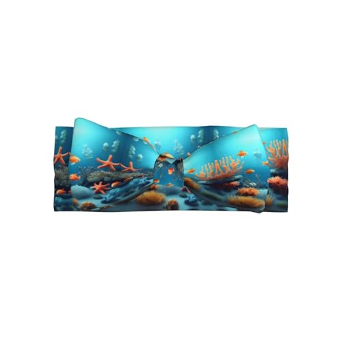Korallenfisch-Unterwasser-Allover-bedrucktes Baby-Bogen-Stirnband passt zu jedem Outfit für Babys, Kleinkinder und Kinder Korallenfisch-Unterwasser-Allover-bedrucktes Baby-Bogen-Stirnband passt zu jedem Outfit für Babys, Kleinkinder und Kinder von Qwvbn