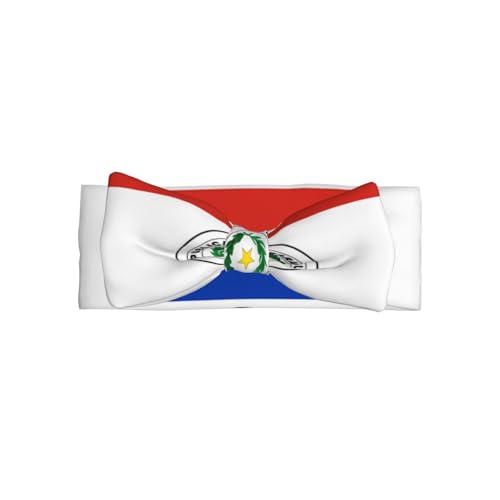 Paraguay-Flagge mit Allover-bedrucktem Baby-Schleifen-Stirnband passt zu jedem Outfit für Babys, Kleinkinder und Kinder Paraguay-Flagge mit Allover-bedrucktem Baby-Schleifen-Stirnband passt zu jedem Outfit für Babys, Kleinkinder und Kinder von Qwvbn
