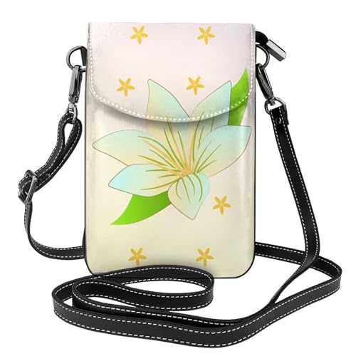 Qwvbn Blooming Daffodils Leder-Crossbody-Tasche, weich und wasserdicht, kann als Geldbörse verwendet werden, mit abnehmbarem Schultergurt. Qwvbn Blooming Daffodils Leder-Crossbody-Tasche, weich und wasserdicht, kann als Geldbörse verwendet werden, mit abnehmbarem Schultergurt. von Qwvbn