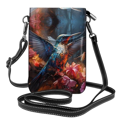 Qwvbn Kolibri-Leder-Umhängetasche, weich und wasserdicht, kann als Brieftasche verwendet werden, mit abnehmbarem Schultergurt. Qwvbn Kolibri-Leder-Umhängetasche, weich und wasserdicht, kann als Brieftasche verwendet werden, mit abnehmbarem Schultergurt. von Qwvbn