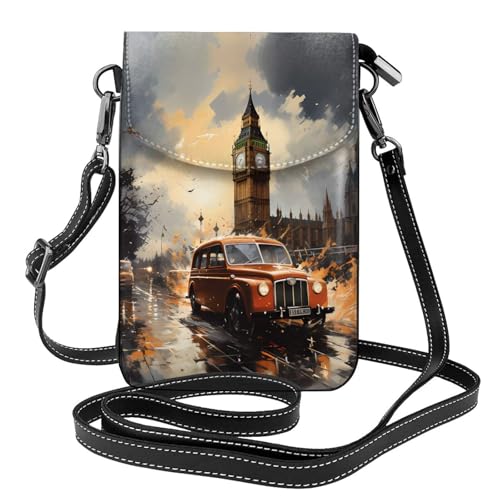 Qwvbn London Color Taxi Umhängetasche aus Leder, weich und wasserdicht, kann als Geldbörse verwendet werden, mit abnehmbarem Schultergurt. Qwvbn London Color Taxi Umhängetasche aus Leder, weich und wasserdicht, kann als Geldbörse verwendet werden, mit abnehmbarem Schultergurt. von Qwvbn