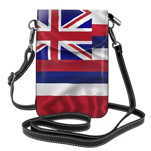 Qwvbn Umhängetasche aus Hawaii-Leder, mit Klappe, weich und wasserdicht, kann als Brieftasche verwendet werden, mit abnehmbarem Schultergurt. Qwvbn Umhängetasche aus Hawaii-Leder, mit Klappe, weich und wasserdicht, kann als Brieftasche verwendet werden, mit abnehmbarem Schultergurt. von Qwvbn