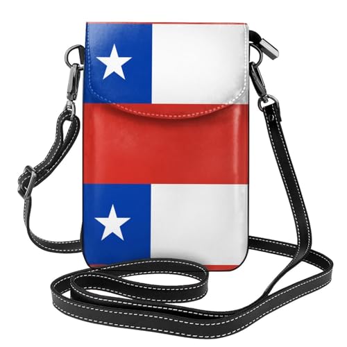 Qwvbn Umhängetasche aus Leder, Motiv: Flagge von Chile, weich und wasserdicht, kann als Geldbörse verwendet werden, mit abnehmbarem Schultergurt. Qwvbn Umhängetasche aus Leder, Motiv: Flagge von Chile, weich und wasserdicht, kann als Geldbörse verwendet werden, mit abnehmbarem Schultergurt. von Qwvbn