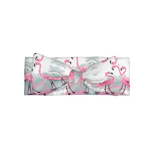 Rosa Flamingo Allover-bedrucktes Babyschleifen-Stirnband passt zu jedem Outfit für Babys, Kleinkinder und Kinder Rosa Flamingo Allover-bedrucktes Babyschleifen-Stirnband passt zu jedem Outfit für Babys, Kleinkinder und Kinder von Qwvbn