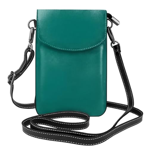 Solide dunkelgrüne Leder-Umhängetasche, weich und wasserdicht, kann als Geldbörse verwendet werden, mit abnehmbarem Schultergurt. Solide dunkelgrüne Leder-Umhängetasche, weich und wasserdicht, kann als Geldbörse verwendet werden, mit abnehmbarem Schultergurt. von Qwvbn