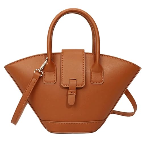 Qxmiguel Frauen PU Leder -Tasche kleine Vintage -Fan -Form Crossbody Schulter Handtasche Griff Eleganter Pendler Geldbeutel Arbeit Qxmiguel Frauen PU Leder -Tasche kleine Vintage -Fan -Form Crossbody Schulter Handtasche Griff Eleganter Pendler Geldbeutel Arbeit von Qxmiguel