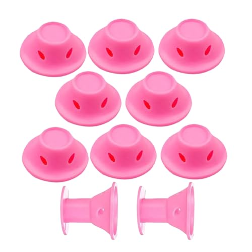 Qyljeiwred Heatless Curls | Keine über Nacht Haar Lockenwickler | Set mit 10 Schlaf- Werkzeuge, Tragbare Friseur für Frauen Mädchen von Qyljeiwred