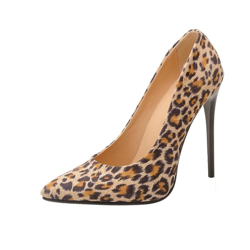 Qynthra Damen Pumps Tarnmuster Mehrfarbiges Design Spitze Absätze 6 Farben Erhältlich Größen 34-52 Ideal Für Nachtclubs Rote Teppiche,Yellow Leopard,51 EU Qynthra Damen Pumps Tarnmuster Mehrfarbiges Design Spitze Absätze 6 Farben Erhältlich Größen 34-52 Ideal Für Nachtclubs Rote Teppiche,Yellow Leopard,51 EU von Qynthra