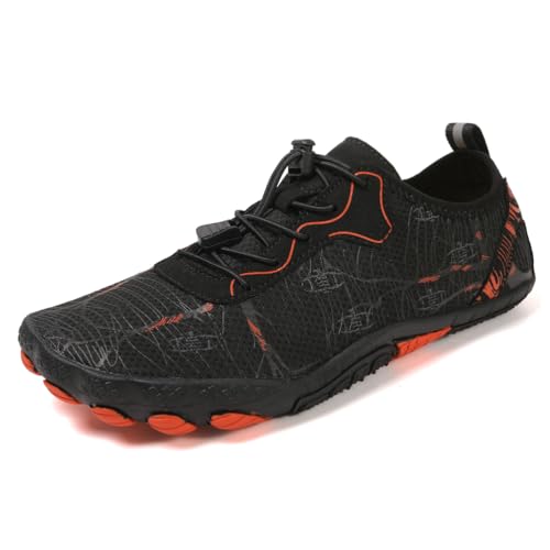Qynthra Wasserschuhe Für Herren Und Damen Schnelltrocknend Barfuß Mesh Für Strand Surf Schwimmen Tauchen Wandern Bootfahren Und Klettern,Schwarz,40 EU Qynthra Wasserschuhe Für Herren Und Damen Schnelltrocknend Barfuß Mesh Für Strand Surf Schwimmen Tauchen Wandern Bootfahren Und Klettern,Schwarz,40 EU von Qynthra