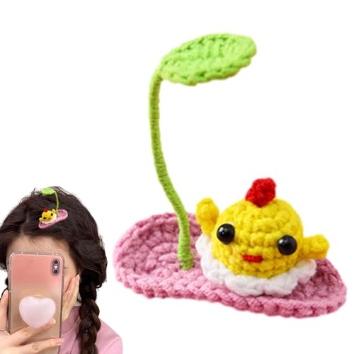 Neuartige Haarspangen, lustige Haarspangen | Süße Funky Haarspangen Haarspangen - Modischer Haarschmuck, Kopfschmuck, gestrickter Cartoon-Kopfschmuck für den täglichen Gebrauch von Qzdtue
