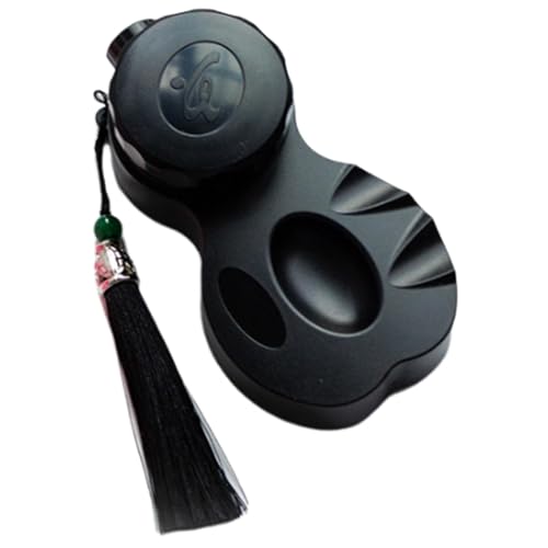 Qzdtue Kompaktes Tintenetui, Kalligraphy Tintenhalter, leakproof Ink Dish, Screw Lid Ink Holder, Tinte Case zum Zeichnen, Tintenhalter mit Quasten, Schreibtinte für Zeichnungen Qzdtue Kompaktes Tintenetui, Kalligraphy Tintenhalter, leakproof Ink Dish, Screw Lid Ink Holder, Tinte Case zum Zeichnen, Tintenhalter mit Quasten, Schreibtinte für Zeichnungen von Qzdtue